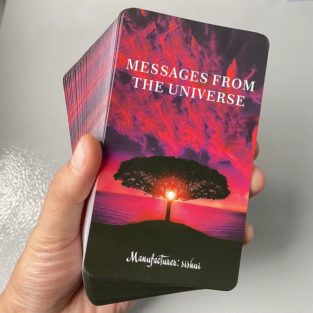 Message from the Universe Oracle Cards 54 Decks with Keywords Tarot in Box Prophet Prophecy Divination English Version