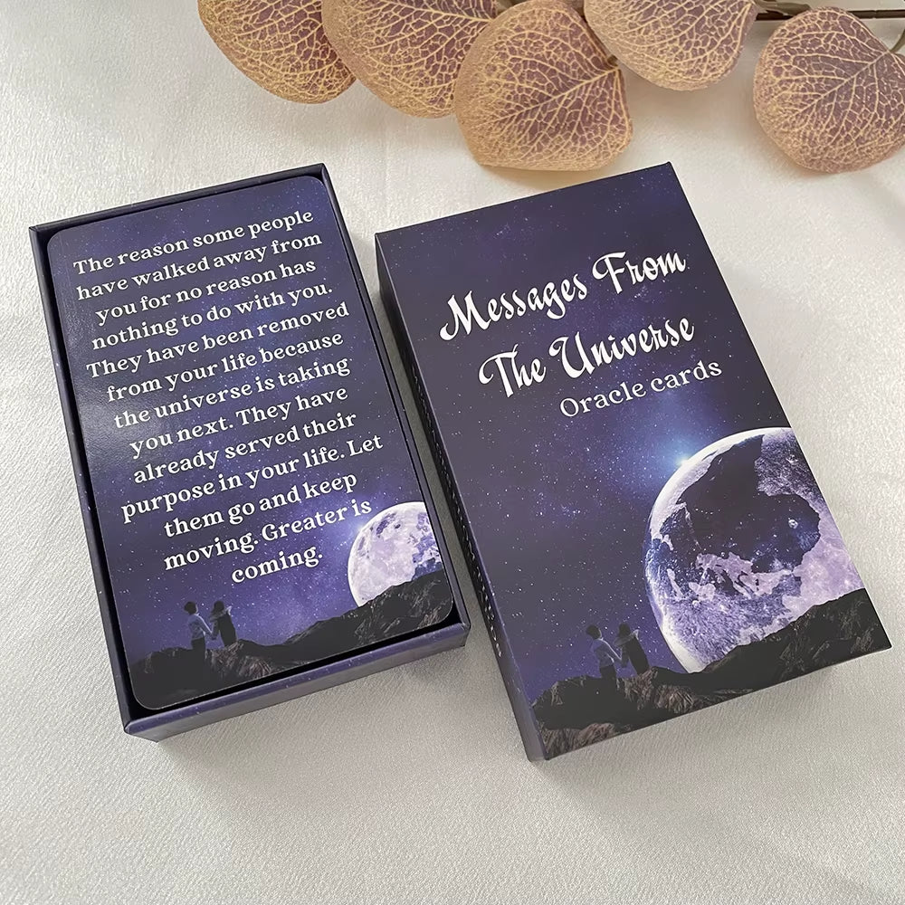 Message from the Universe Oracle Cards 54 Decks with Keywords Tarot in Box Prophet Prophecy Divination English Version