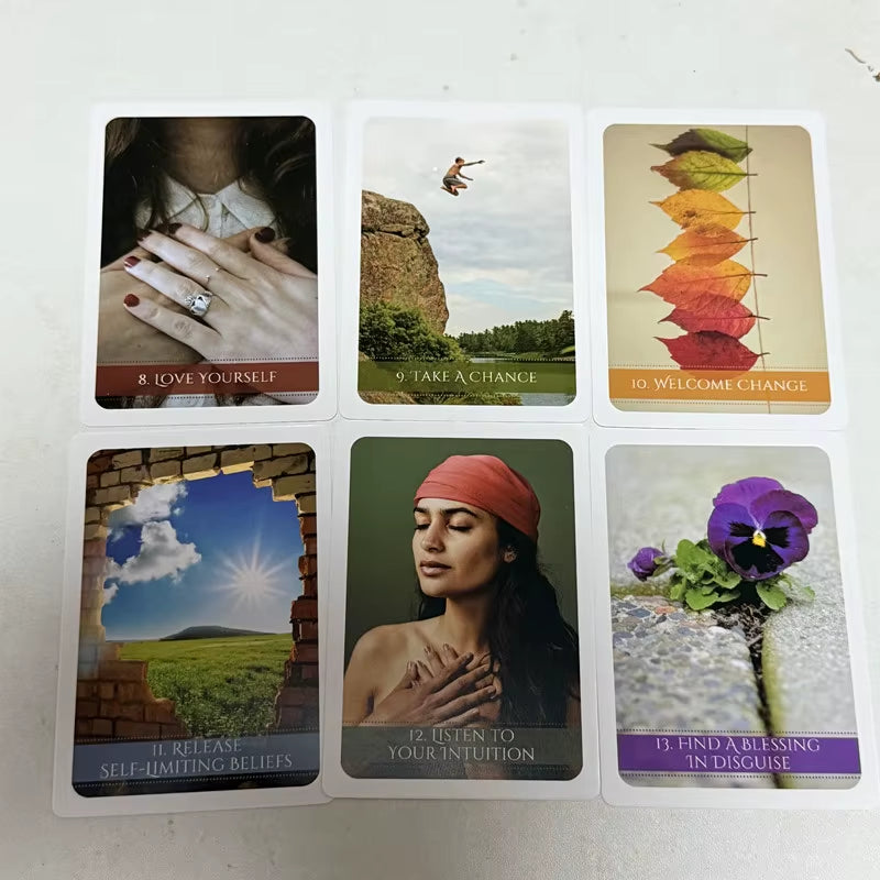 Ask Your Soul Message Cards 48 Oracle Deck Messages from Universe | Higher-Self Message Cards