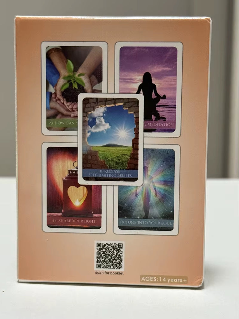 Ask Your Soul Message Cards 48 Oracle Deck Messages from Universe | Higher-Self Message Cards