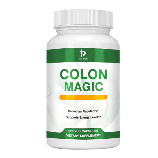 Colon Cleanse Detox - Promotes Intestinal Health, Digestive Health, Relieves Flatulence - with Psyllium Husk - 120 Capsules