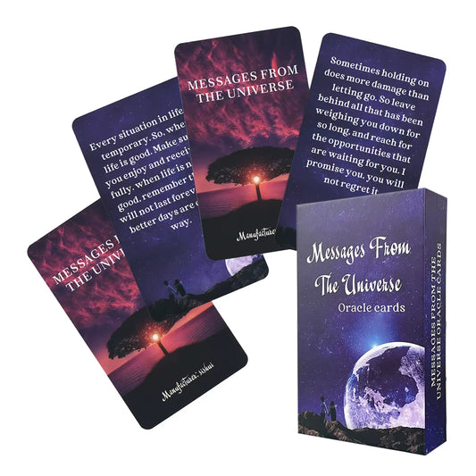 Message from the Universe Oracle Cards 54 Decks with Keywords Tarot in Box Prophet Prophecy Divination English Version